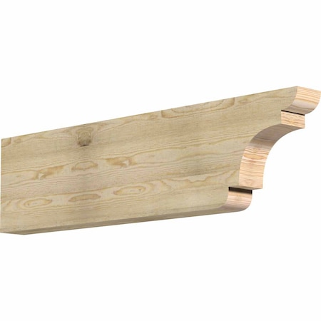 Ekena Millwork New Brighton Rough Sawn Rafter Tail, Douglas Fir, 4"W x 12"H x 48"L RFT04X12X48NEB00RDF